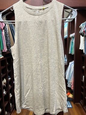 Tasc XS Nola Heathered Oatmeal Tank